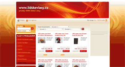Desktop Screenshot of lidskevlasy.cz